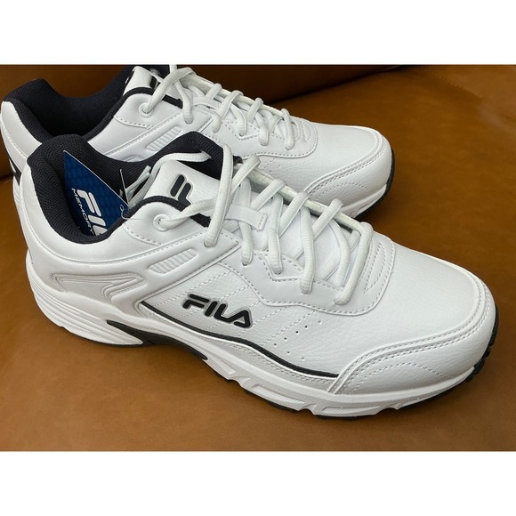 Fila Other - Fila Memory Sportland Sneakers Mens Size 9 White New Wide 4E Training Shoes